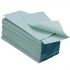 zelené papírové ručníky