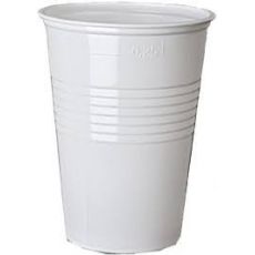 Kelímek plastový bílý 0.2 l