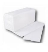 Papírový ručník ZZ skládaný bílý