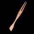 Napichovací vidlička z bambusu 11 cm
