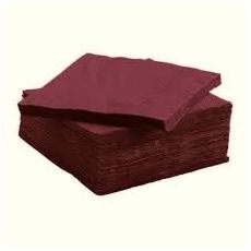 Ubrousky bordo 33x33 cm